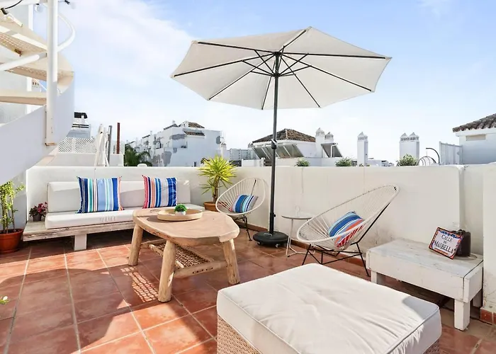 Luxury Penthouse Rooftop Sea & Golf Views * Estepona