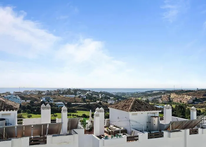 Luxury Penthouse Rooftop Sea & Golf Views * Estepona